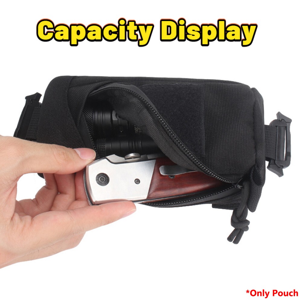 Men’s Tactical Accessory Bags Shoulder Waist Pendant Backpack Travel Sports Bags