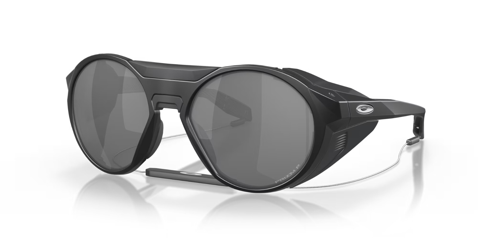NEW Oakley CLIFDEN Matte Black Round POLARIZED PRIZM Black Lens Sunglass 9440-09