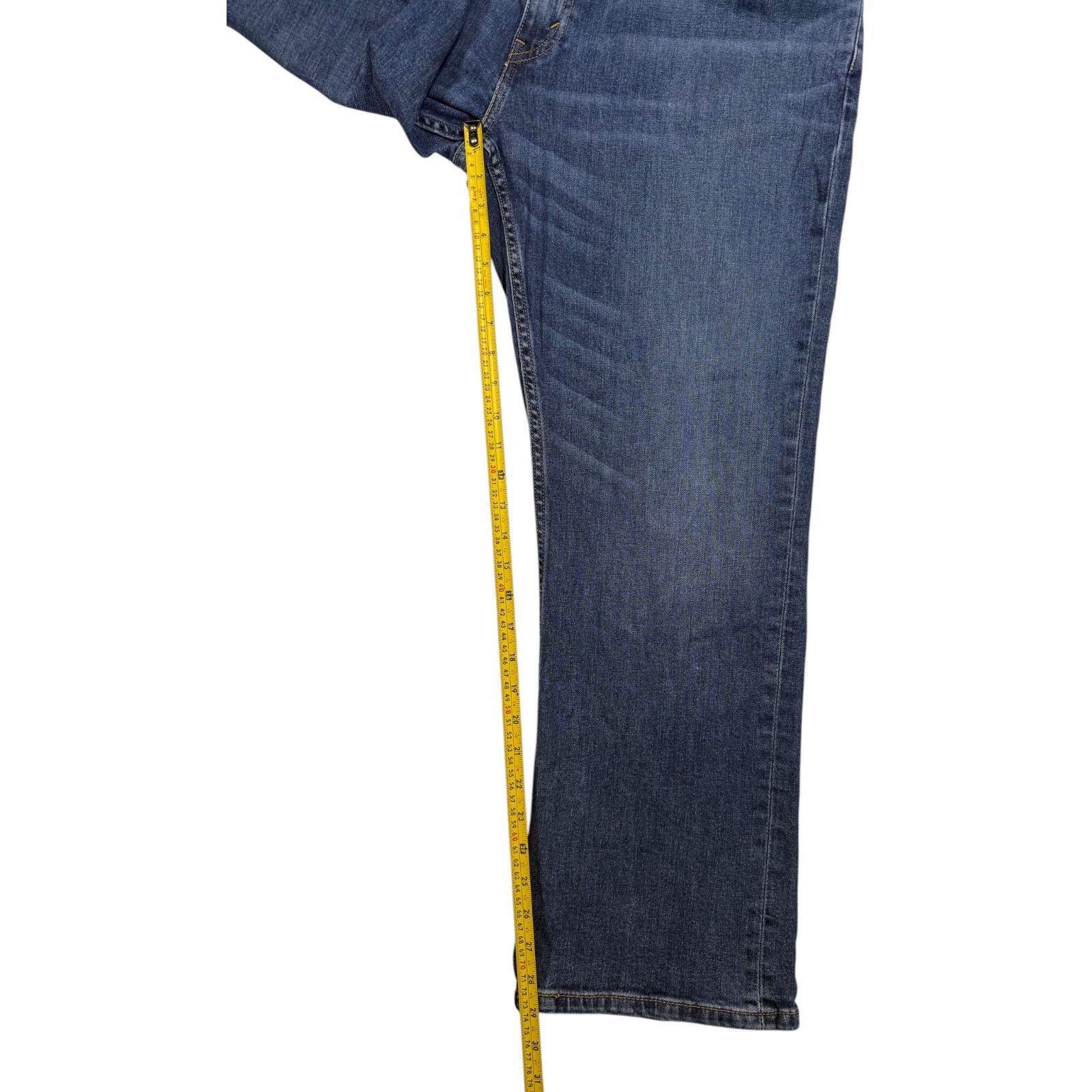 Levi’s 559 Navy Blue Straight Leg Relaxed Fit Zip Fly Men’s Jeans Size 40W 29L