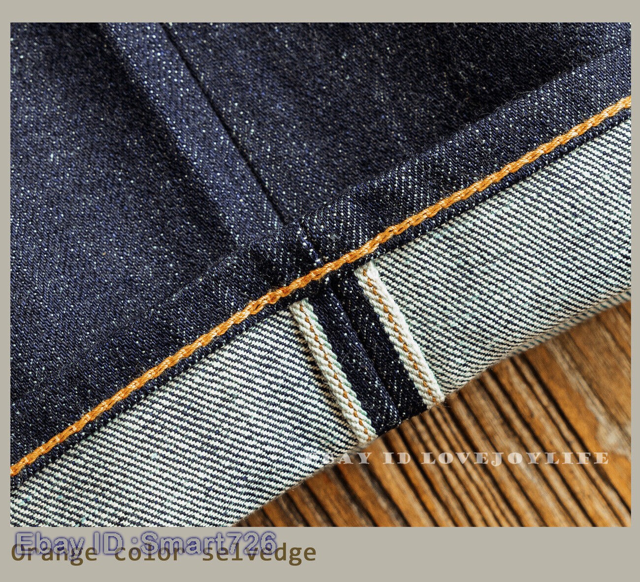 Red Tornado Vintage 16.5oz Men’s Jeans Shrink to Fit Denim Selvage Button Fly