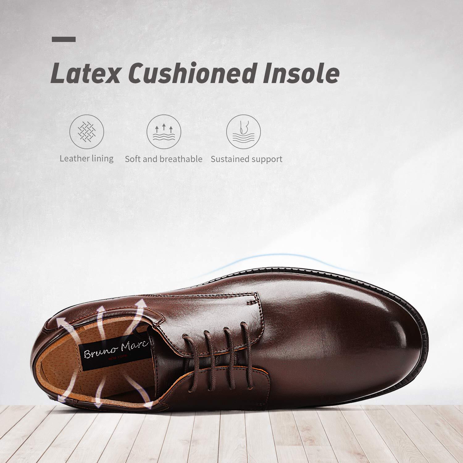 Men’s Dress Oxford Derby Shoes Classic Lace Up Formal Business Shoes Wide Size