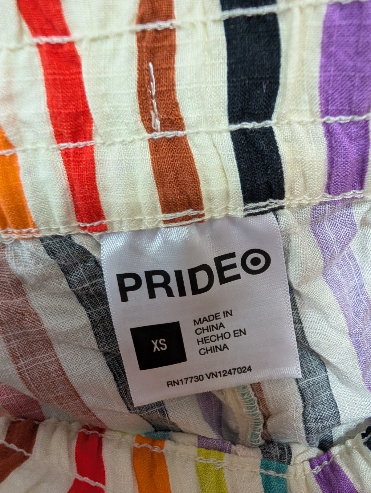 Target Pride Series Clothing Lot- 12 pieces- see description for exact details