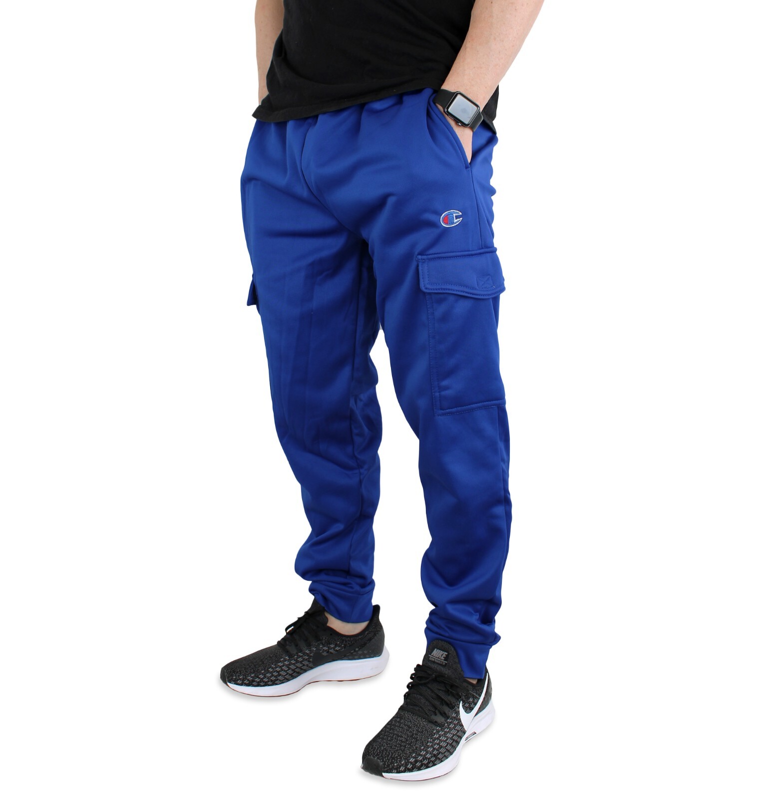 Champion Men’s Cargo Sweatpants Taper Leg Four Pocket Active Jogger Workout Pant