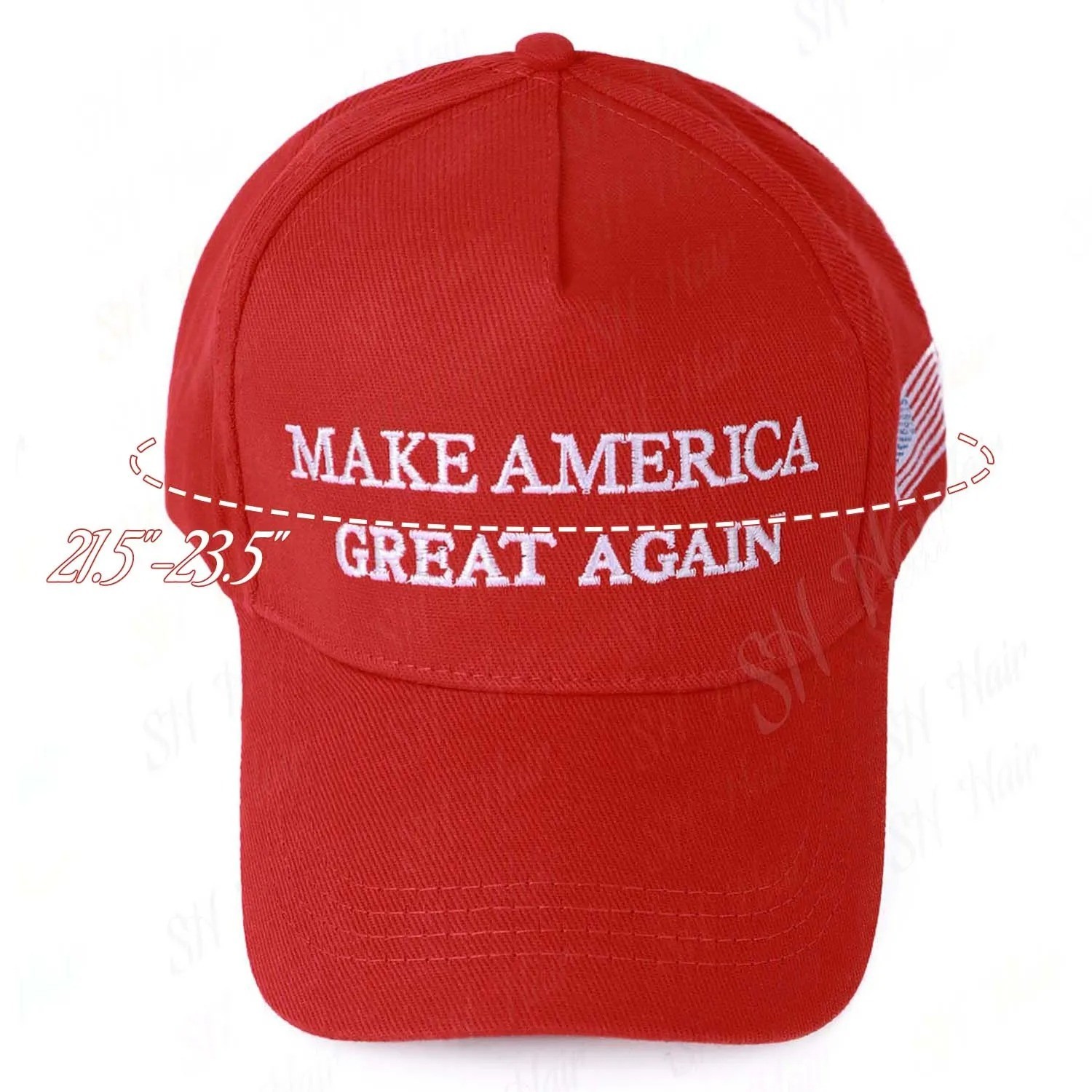 Baseball Cap for Trump 2024 45-47 MAGA Hat Make America Great Again with US Flag