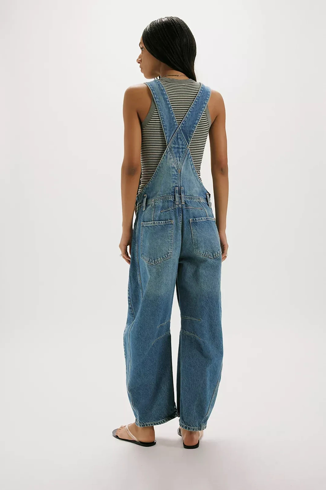 Freepeople We The Free Good Luck Barrel Overalls