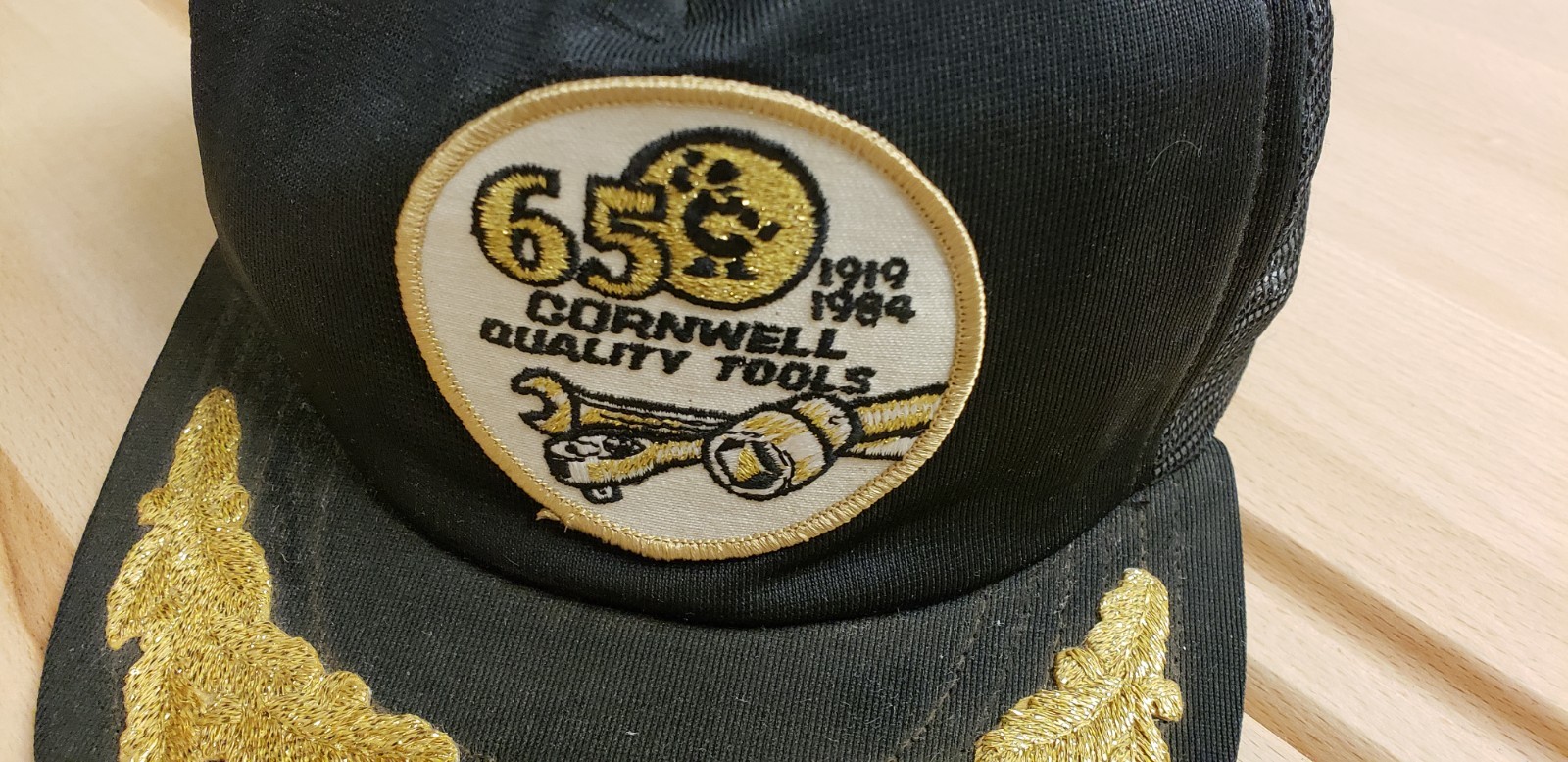 VTG Cornwell Quality Tools USA Snap Back Baseball Cap Hat – Heavy Wear 65th