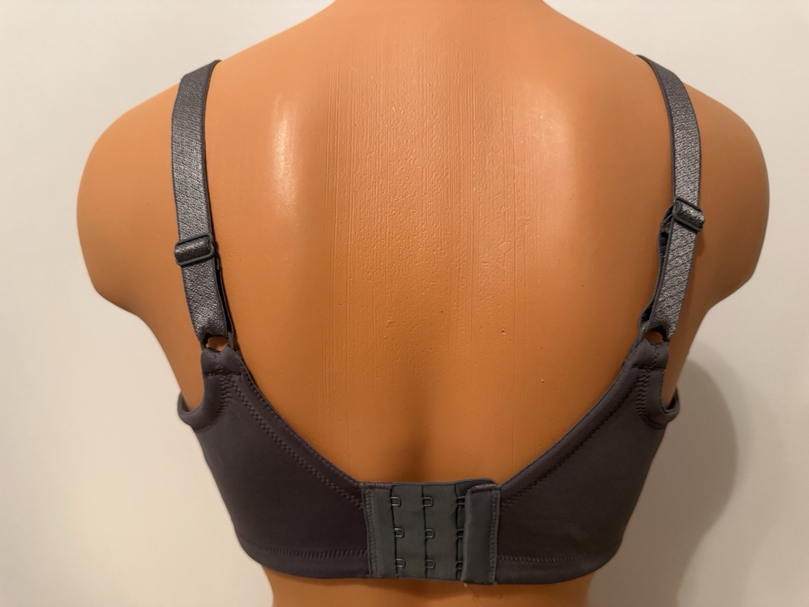 NEW Vanity Fair Back Smoothing Underwire T-Shirt Bra #76380 Gray Size 36D