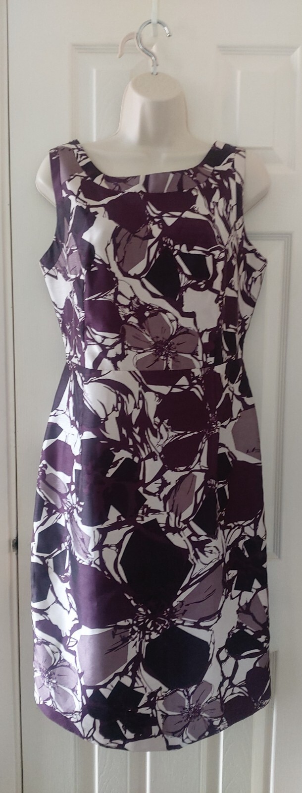 Jacques Vert Occasion Dress Fully Lined Size 12 Wedding Races Party