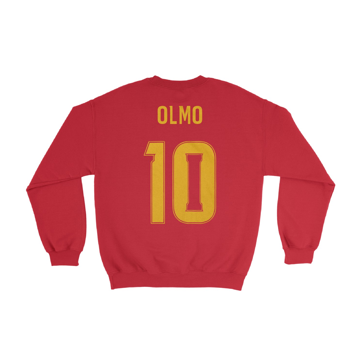 Spain Soccer Pride Olmo 10 Two-Sided Tribute Unisex Crewneck Sweatshirt