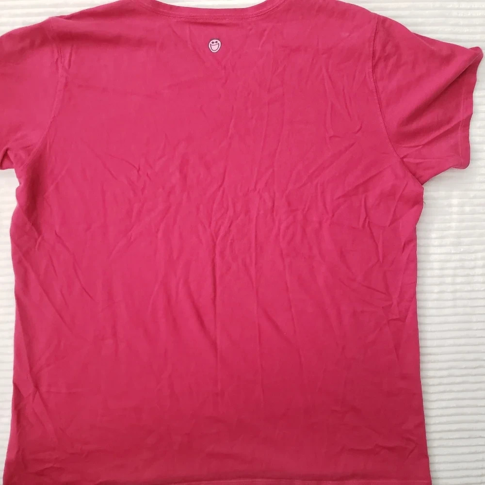 Life is Good Pink T-Shirt with Turtle Design NWOT classic fit XXL
