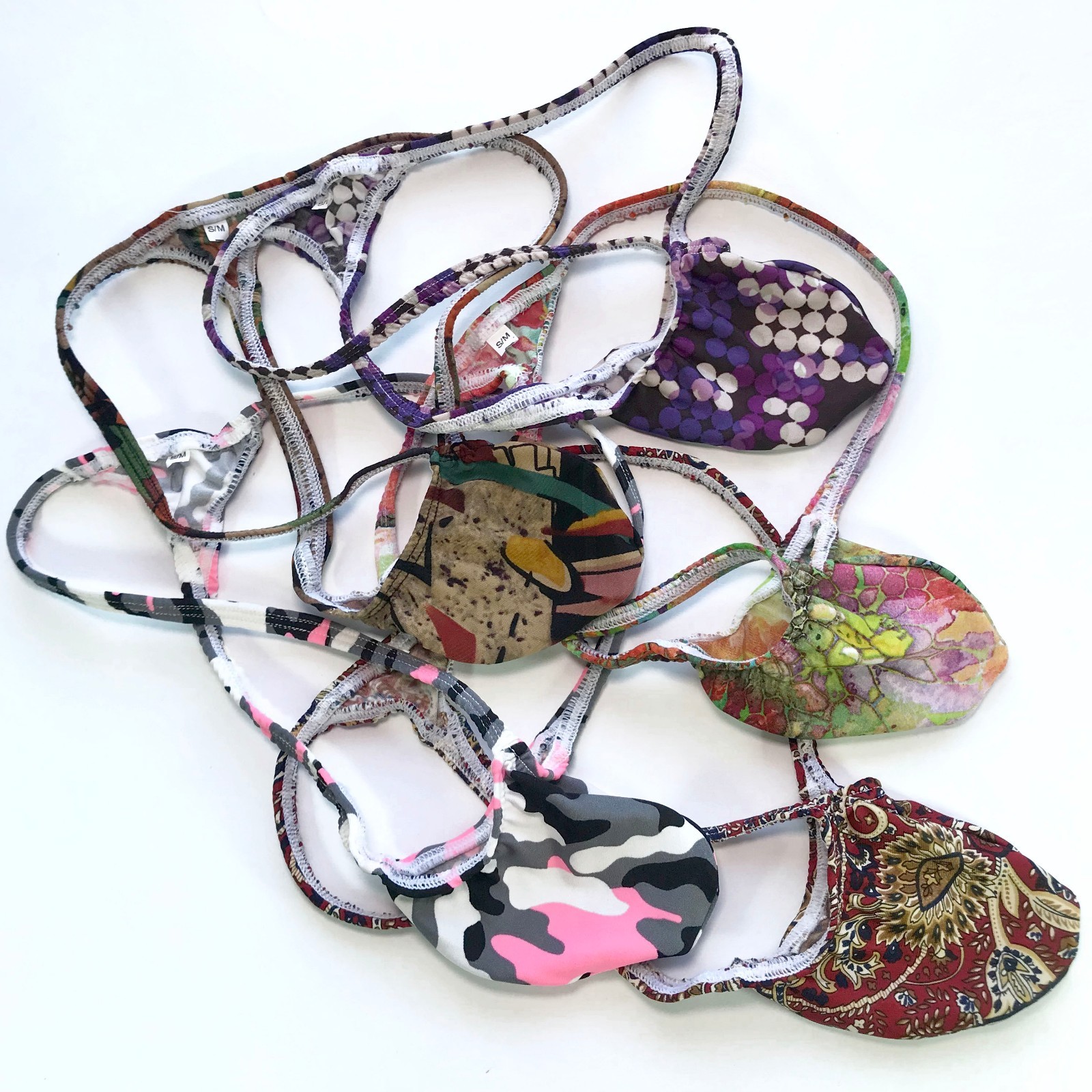 K403 P Sexy Mens String Thong Grape Smugglers Contoured Pouch more options