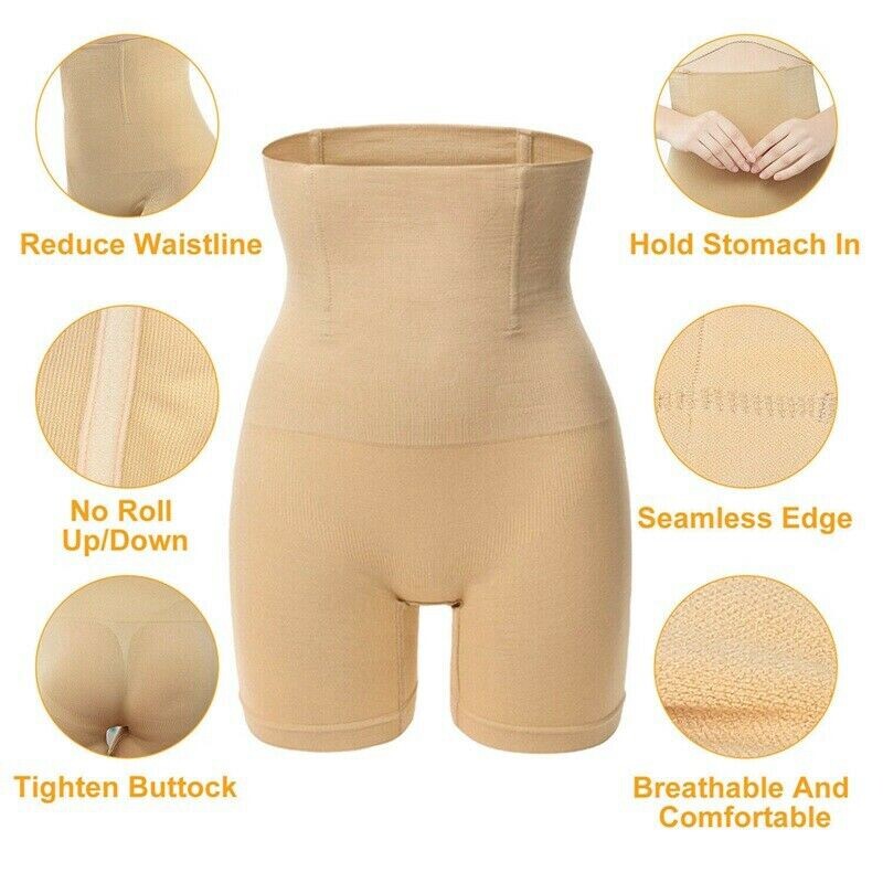 Fajas Reductoras Abdomen Colombianas Para Mujer Calzon Faja Levanta Cola Shorts