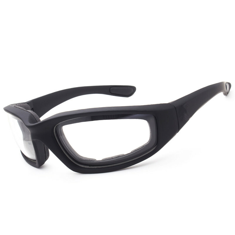 Motorcycle Riding Sunglasses Eye Goggles Bike Glasses Outdoor UV400 Clear Lens
