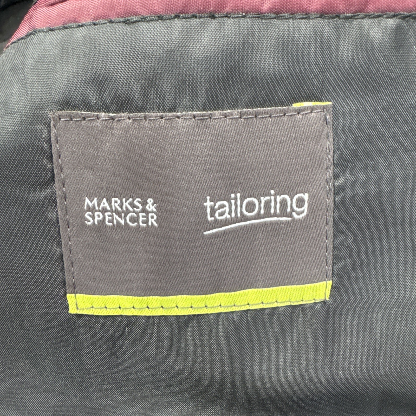 M&S TAILORING Black Regular Fit Machine Washable Dinner Jacket Tuxedo C38M