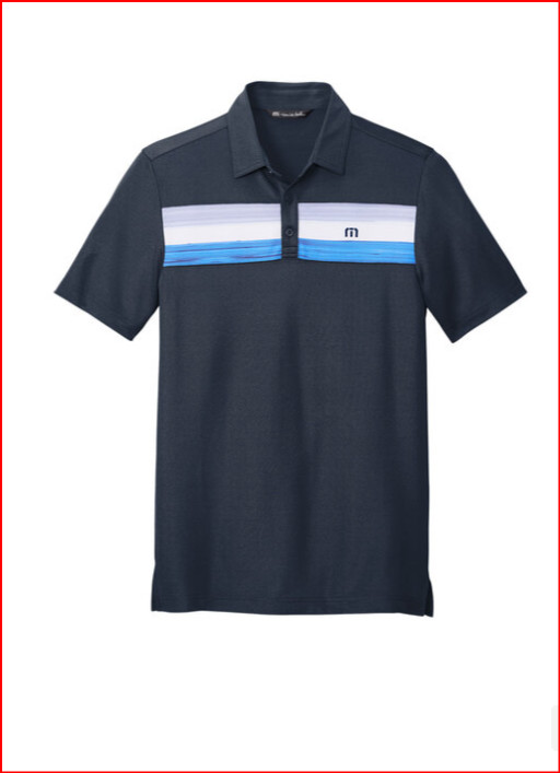 New TM1MU416 TravisMathew Cabana Chest Stripe Polo Golf XL