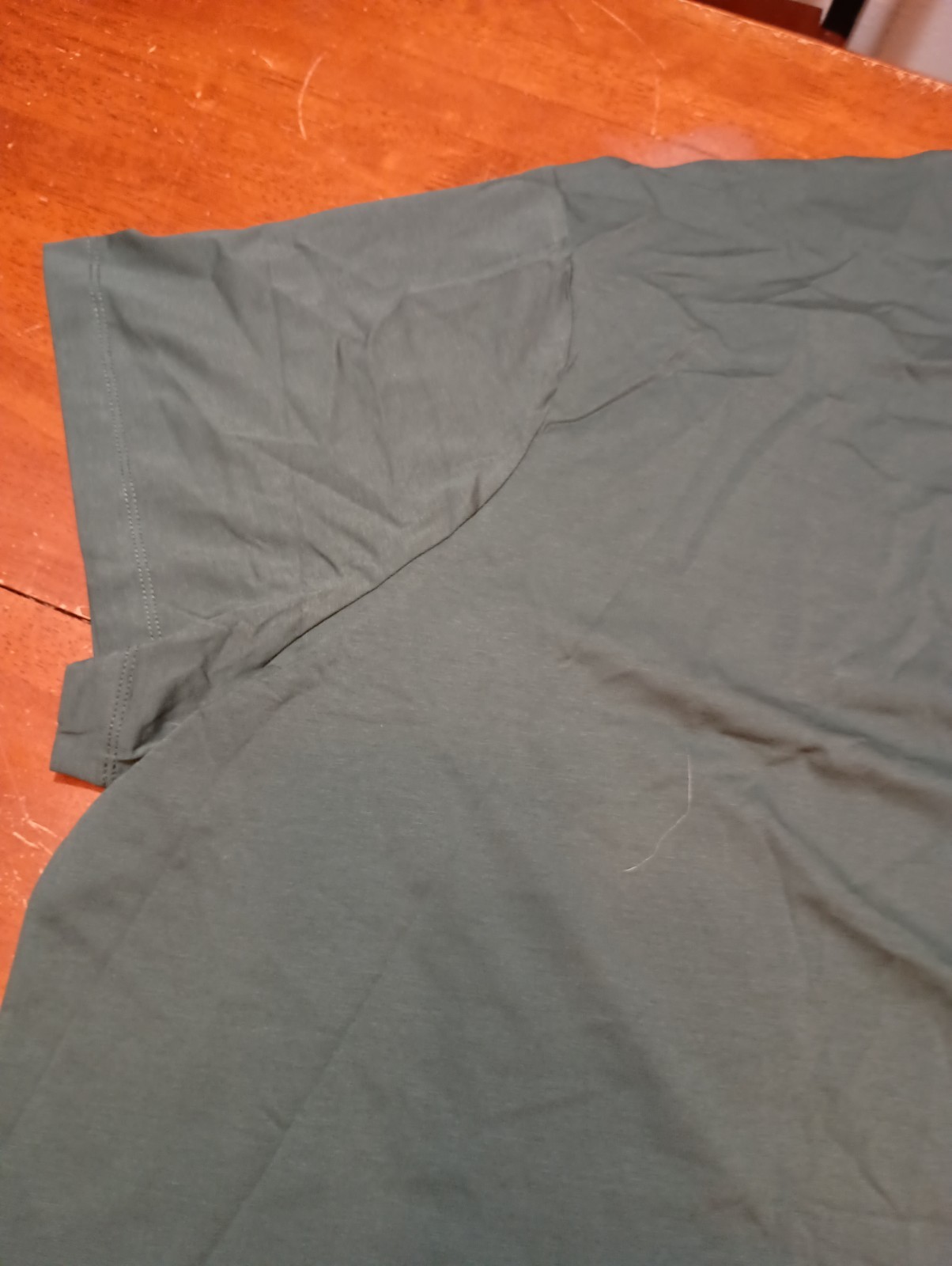 STRONGSIZE Big Men’s Green Regular Length Short Sleeve Shirt Size 7XL