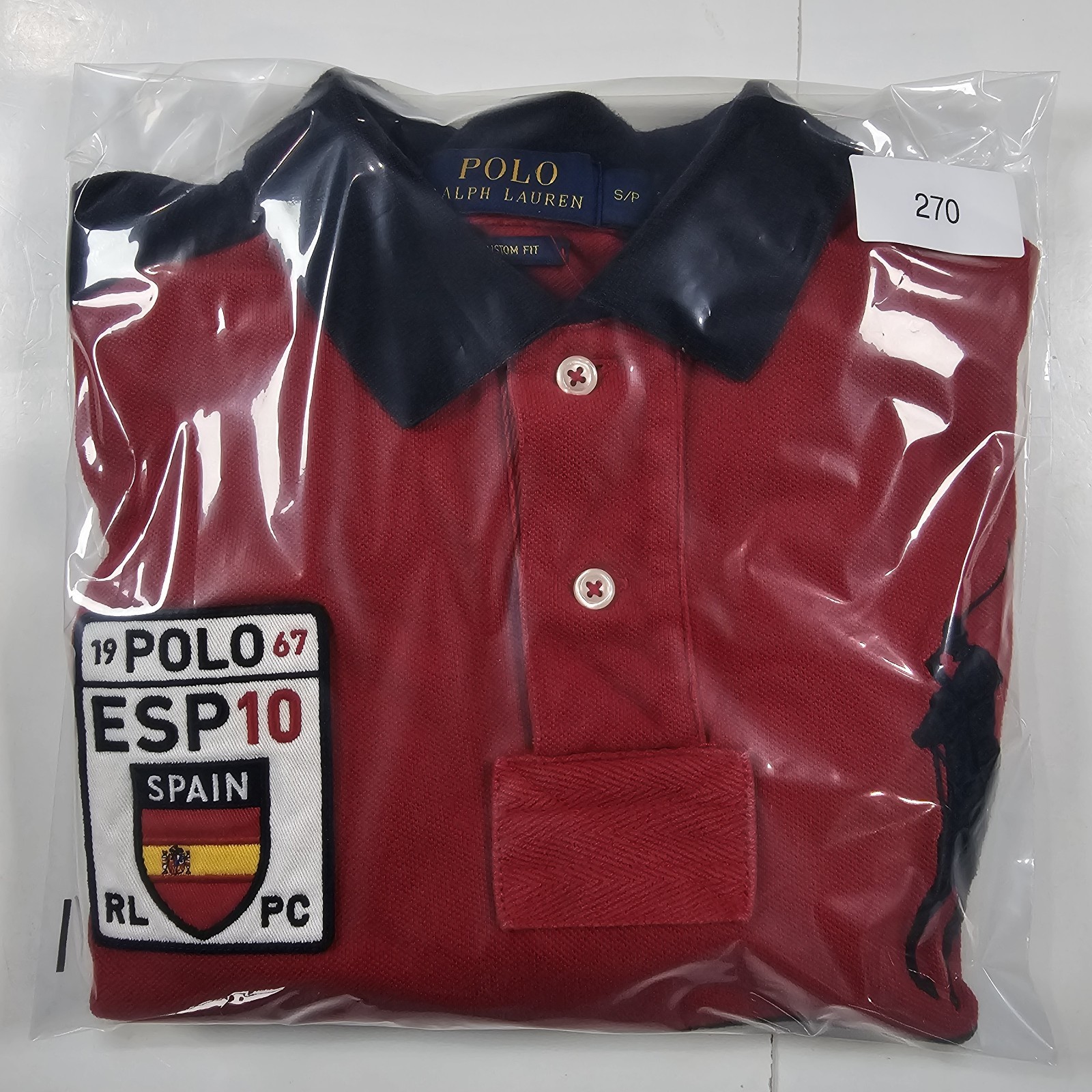 Vintage Polo Ralph Lauren Spain #10 Big Pony Chief Keef Polo Men’s Size Small