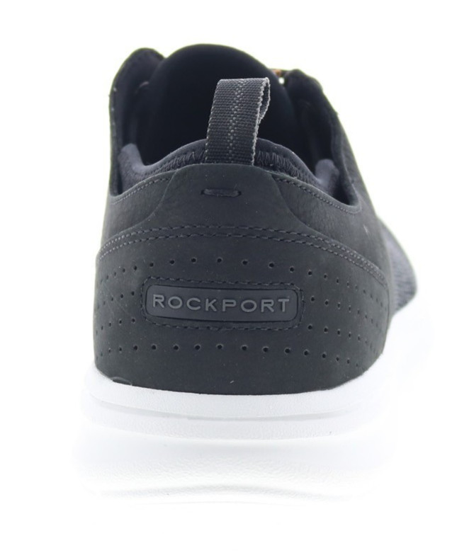 Rockport Zaden Plain Toe Mens Black Oxfords Lace Up Casual Shoes 9.5 M