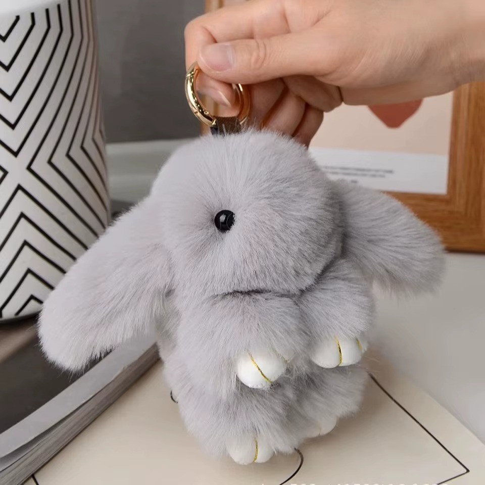 Bunny Lulu Keychain with Tin