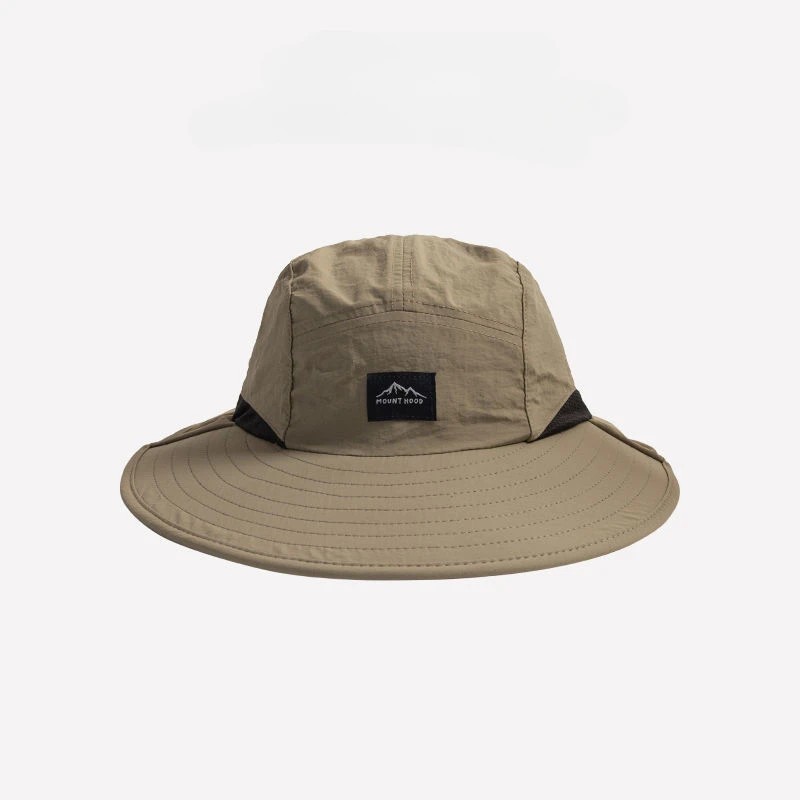 Unisex Wide Brim Sun Hat Waterproof Quick-Dry with Neck Flap