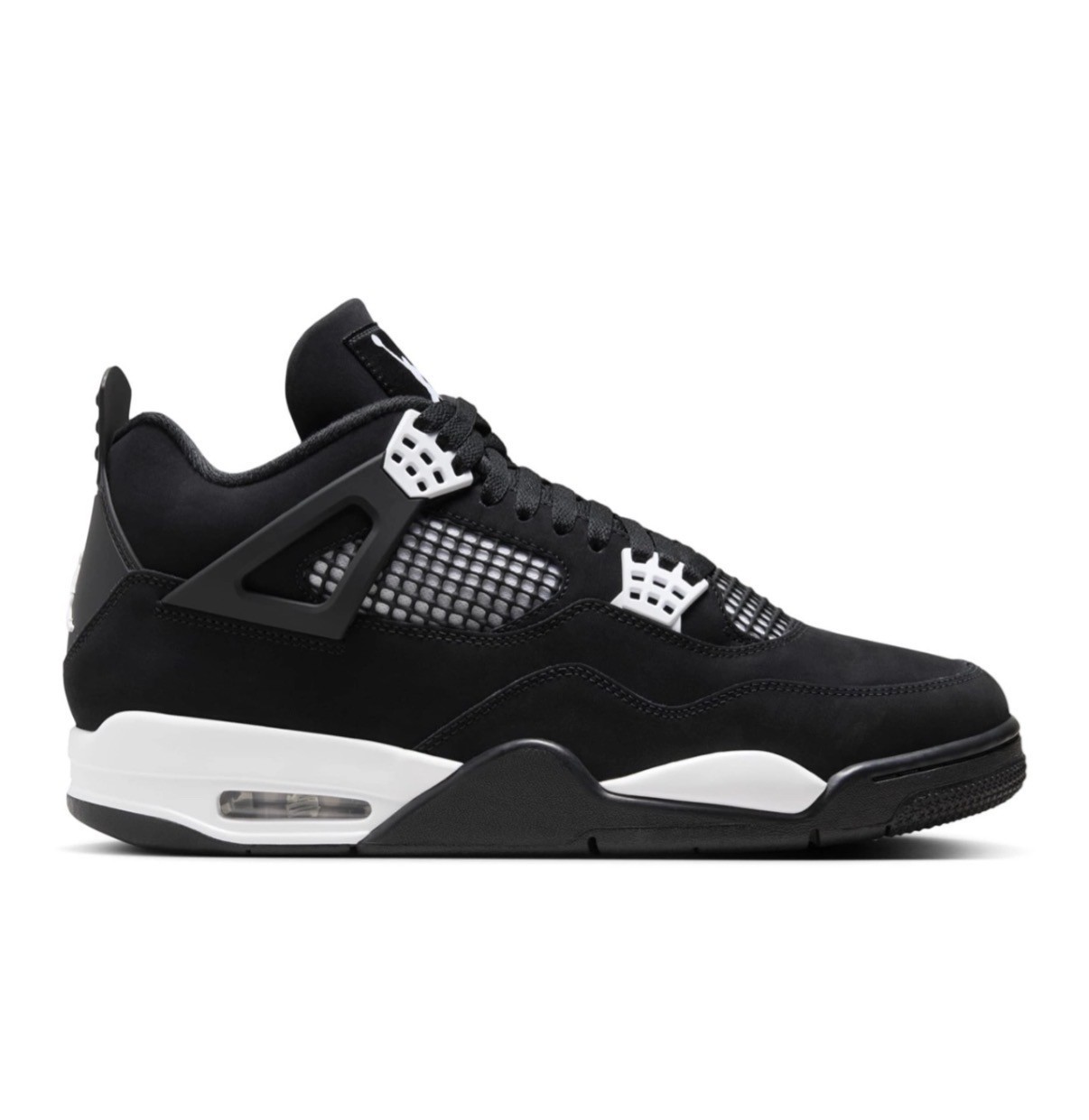 Jordan 4 Retro “White Thunder” Men’s Mid Top Basketball Us Shoes Size 7-12