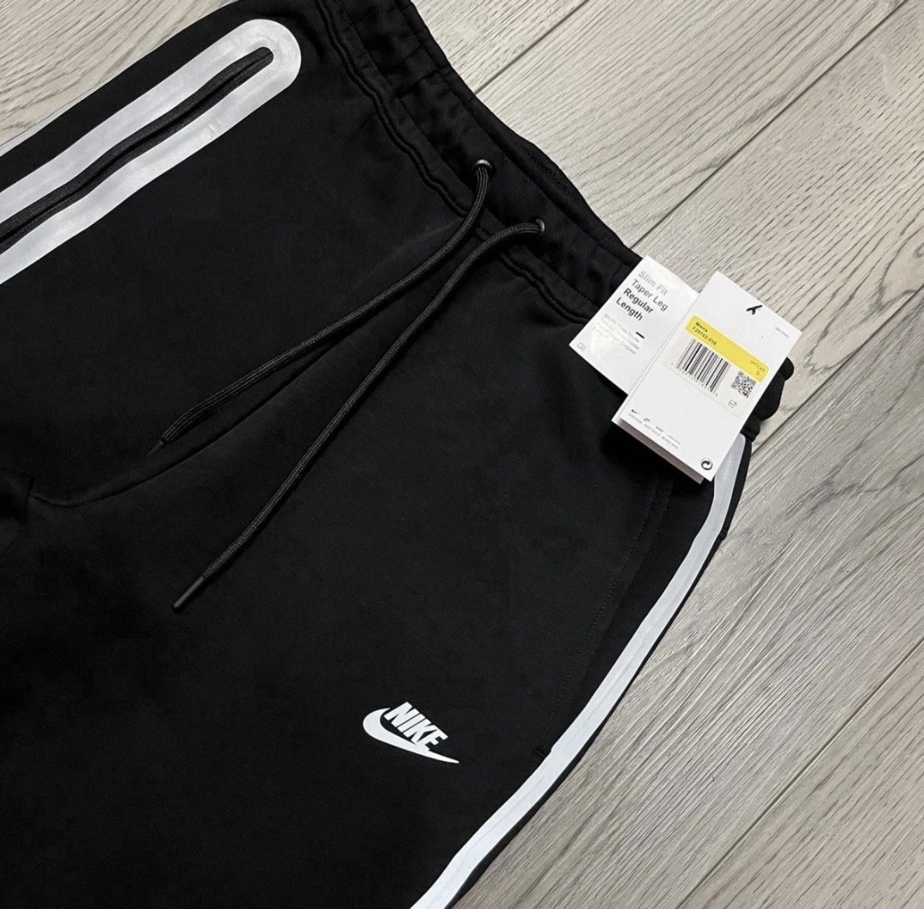 Nike Tech Fleece Black Reflective 2-Piece Set Tracksuit LARGE