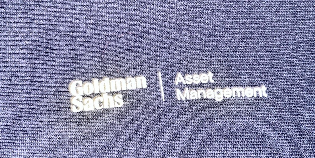 Champion Reverse Weave Goldman Sachs Asset Management Black Sweatshirt XL/2XL