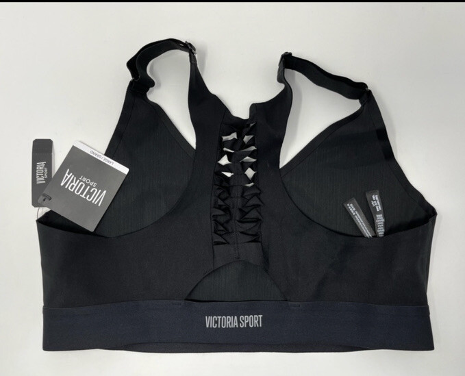 Victoria’s Secret: Victoria Sport Black Sports Bra Minimum Support Ultra Light L