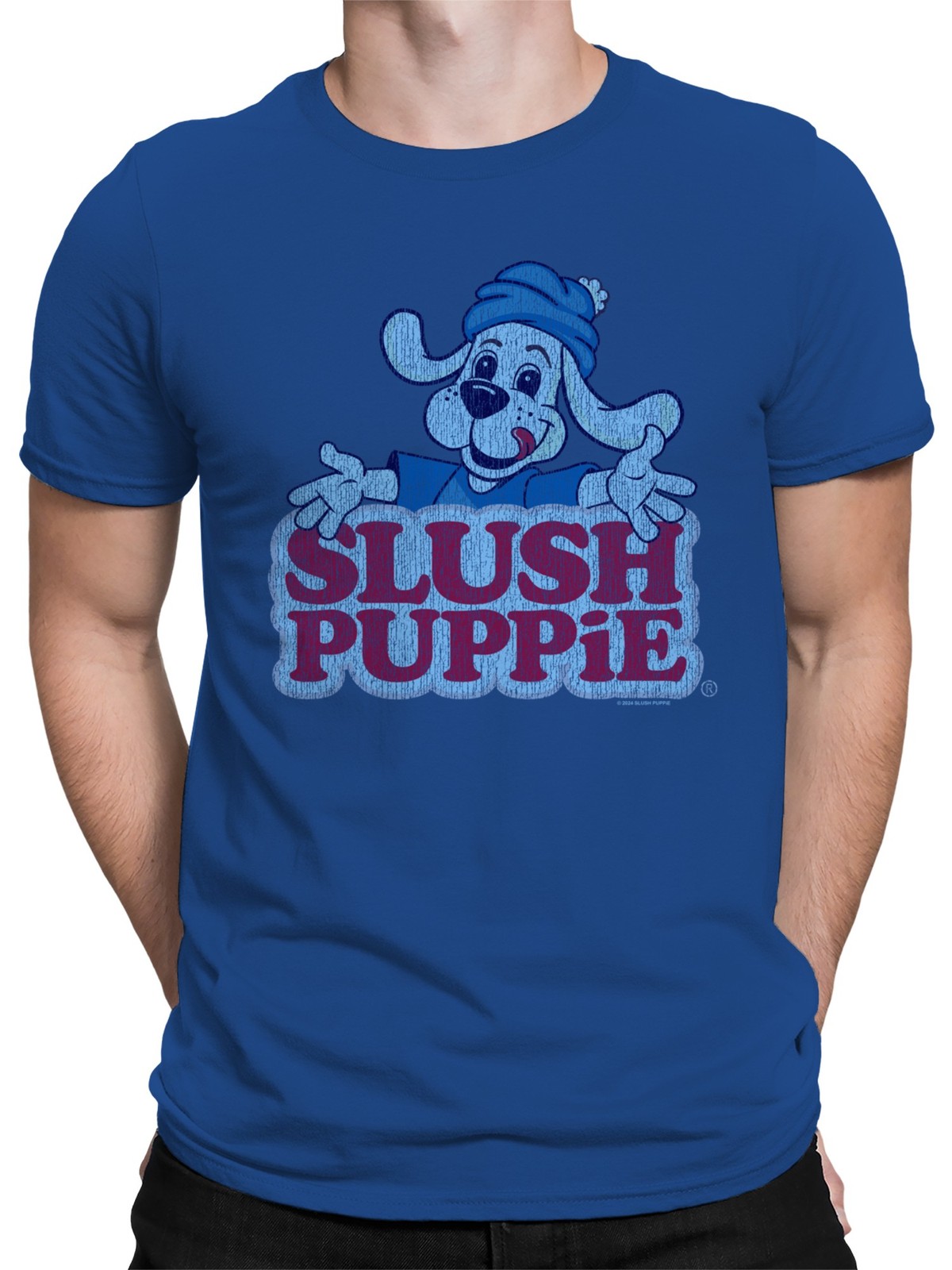 Officially Licensed Slush Puppie Logo Men’s T-shirt