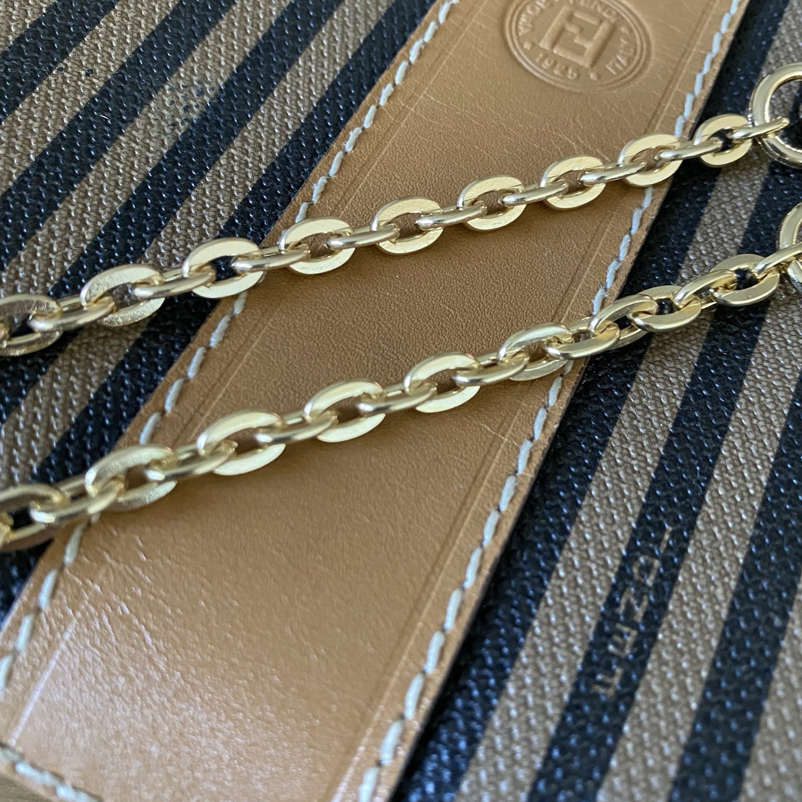 Crossbody Oval Chain Strap Replacement for Louis Vuitton Pochette 48”