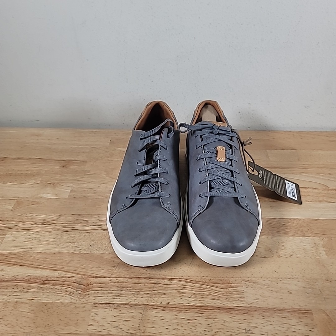 Olukai Men’s LAE’AHI LI ‘ILI Shoe 10455 Charcoal Leather Size 11 Without Box New