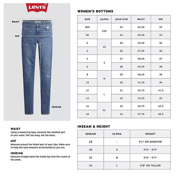 Levi’s Women’s 314 Shaping Straight Mid-Rise Stretch Denim Jean