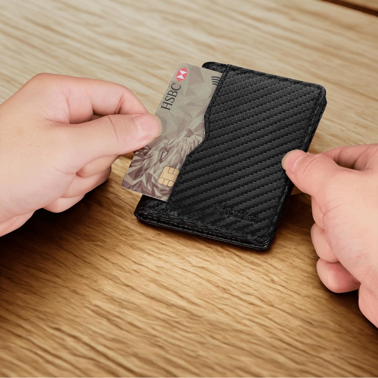 RFID Blocking Slim Wallet for Men | Thin Bifold Credit Card Holder Wallet | Mens