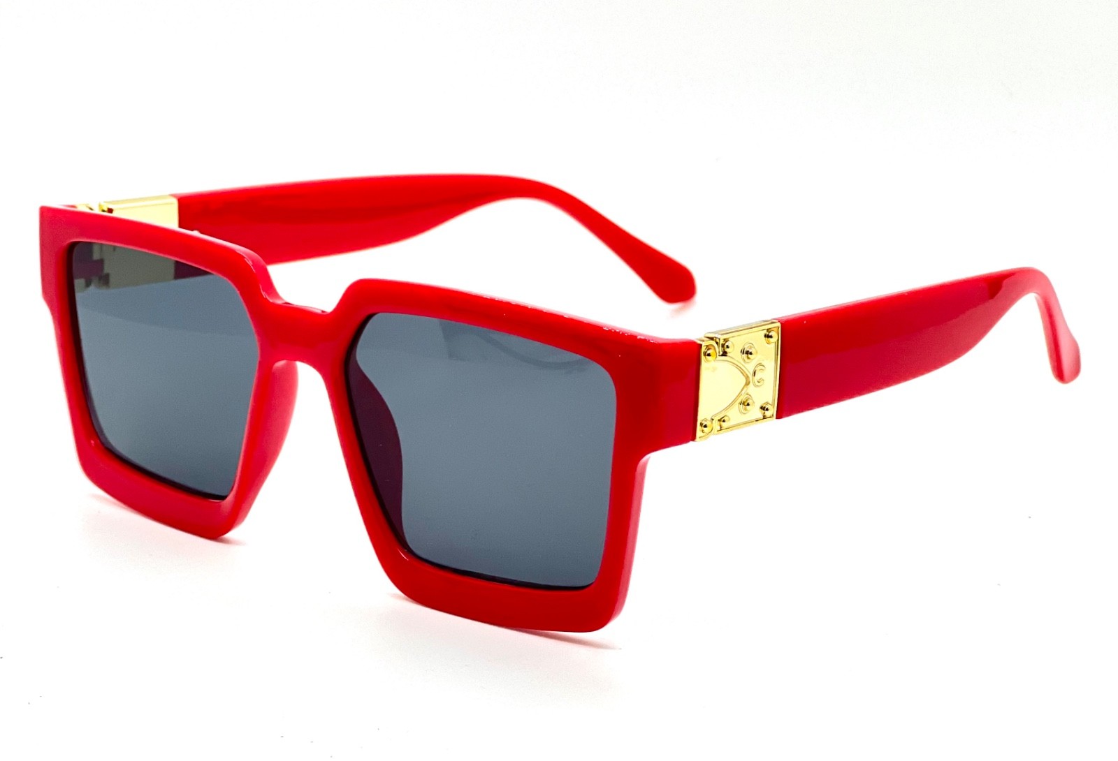 Large Square CHOLO Sunglasses Super Dark Style GANGSTER Style Black Kim Shades