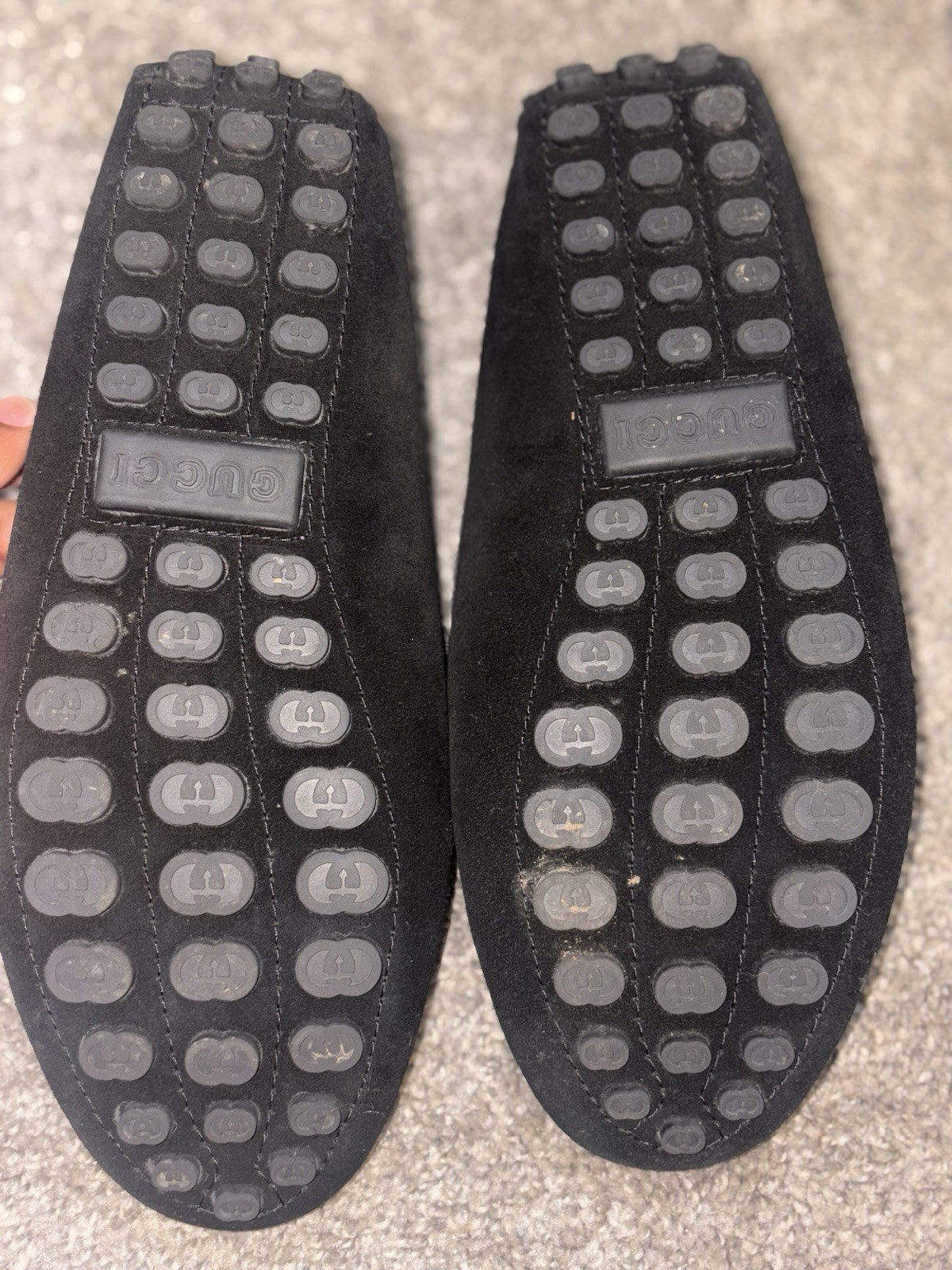 Authentic Gucci GG Loafers Worn Once to Prom Excellent Condition Size 9