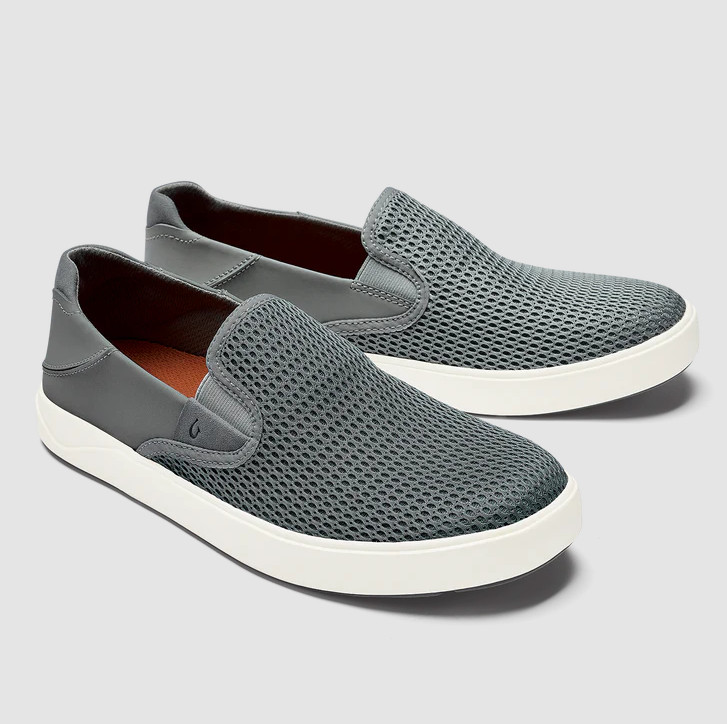 AUTHENTIC OluKai Laeahi Men’s Breathable Slip On Shoes Poi Mesh Comfort Sneakers