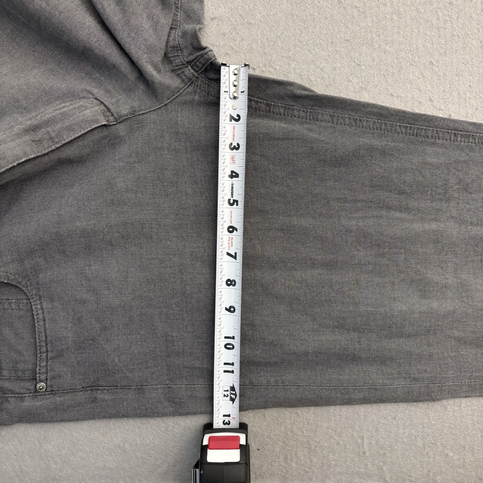 Canali Pants Mens Size 37×29 (56) Gray Cotton Luxury Made In Italy Casual