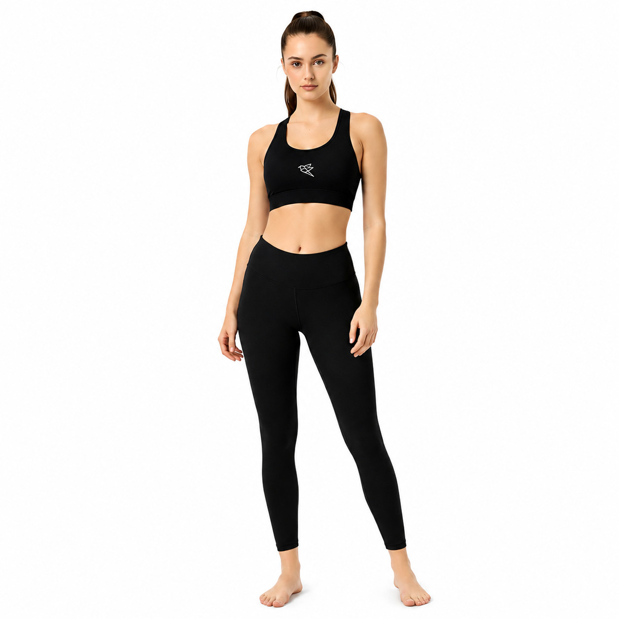 Women’s Dri-Fit Sports Bra Non-Padded Breathable Workout Gym Activewear