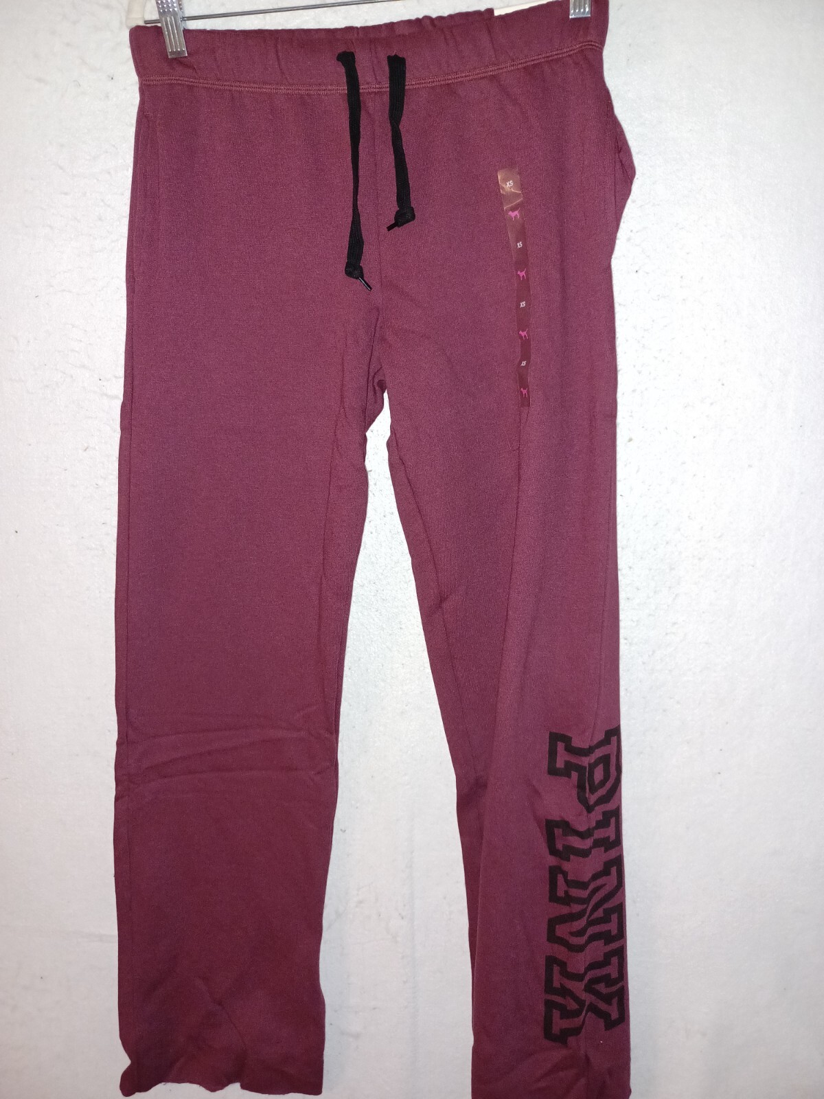 Victoria Secret PINK Sweatpants Boyfriend Wide Leg Pants XS S M L XL XXL NEW NWT