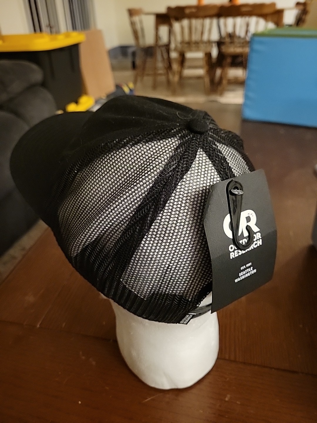 NWT OR Quadrise Trucker Lo Pro Cap Black