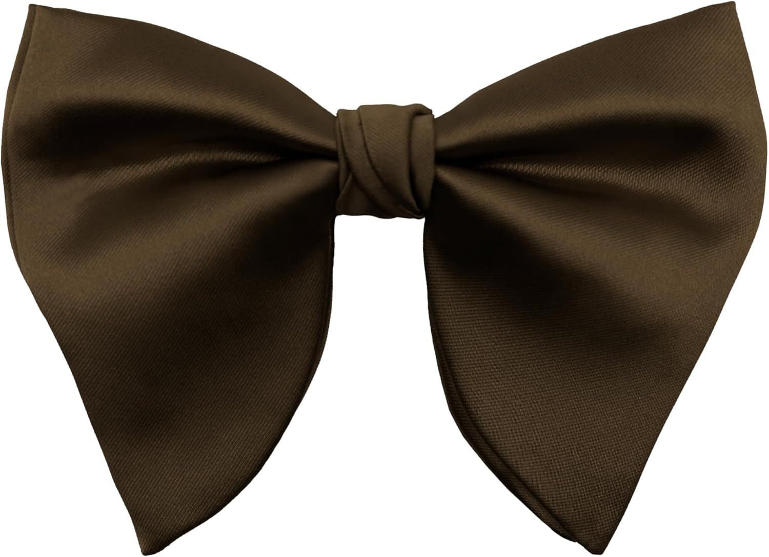 Black Bow Ties for Men Solid Color Pre-Tied Adjustable Bowtie Clip on Bow Tie Fo