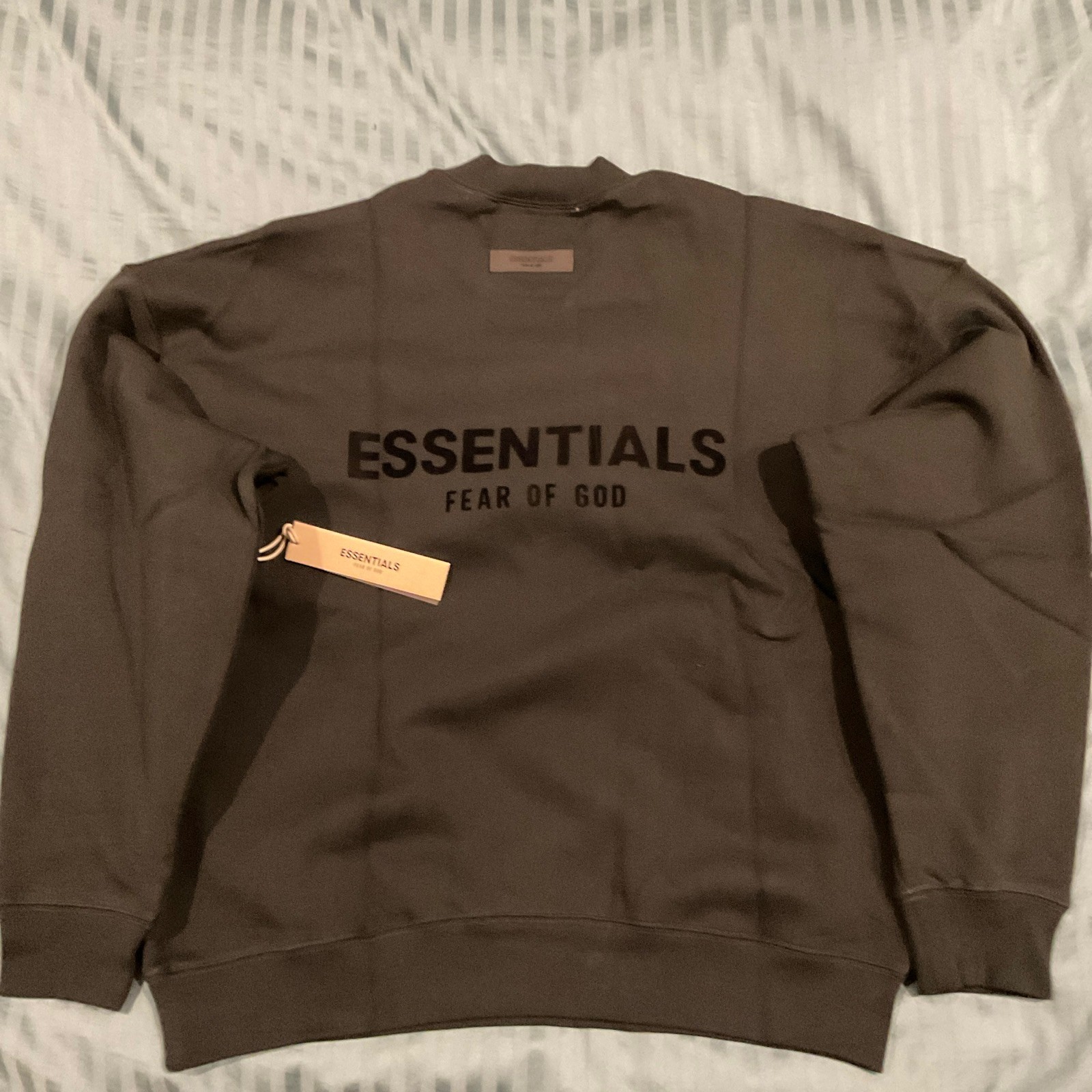 Essentials Fear Of God Sweatshirt Stretch Limo (Extra Small)