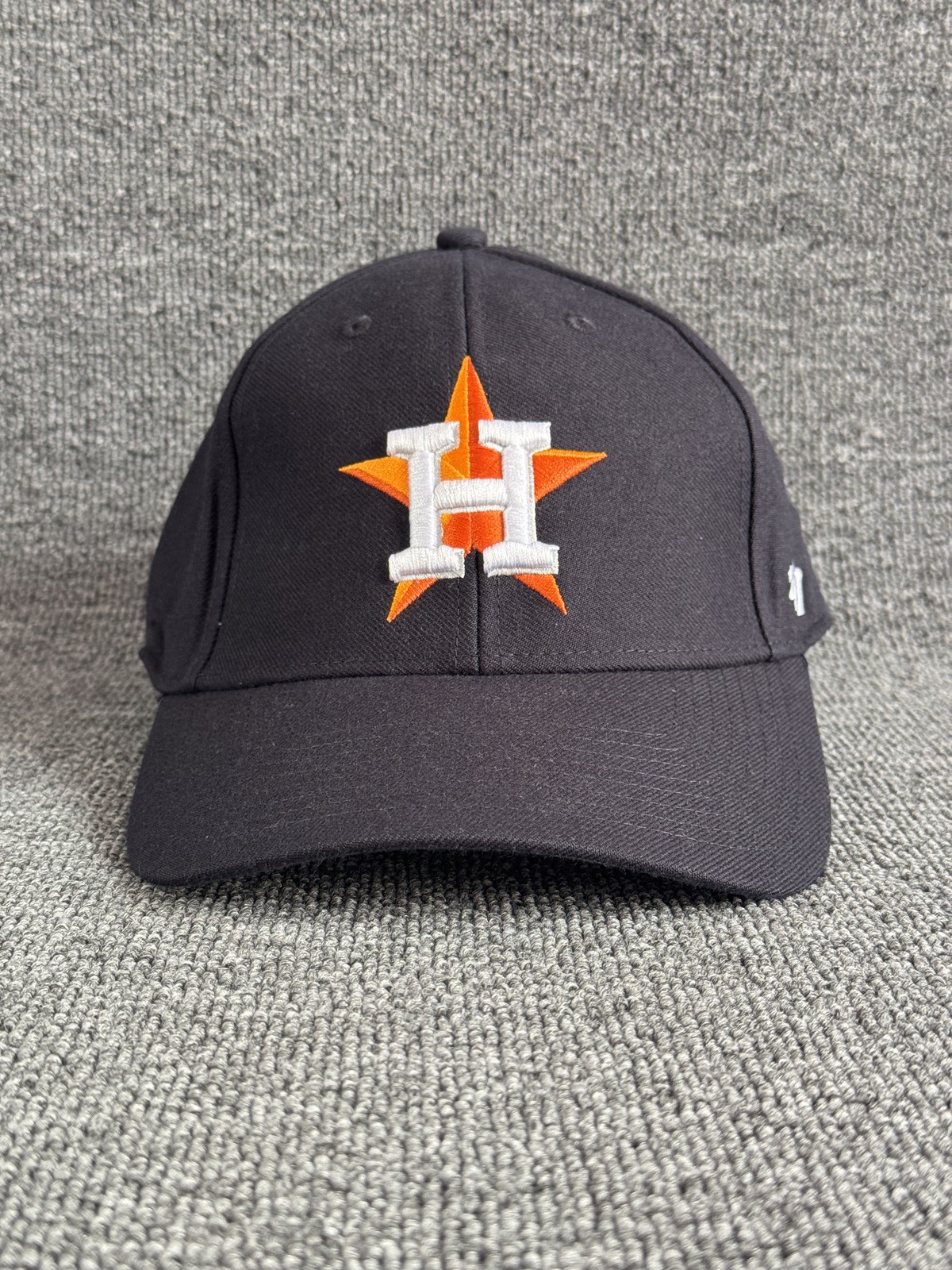 47 Brand Houston Astros MVP Baseball Cap Snapback Charcoal Grey One Size
