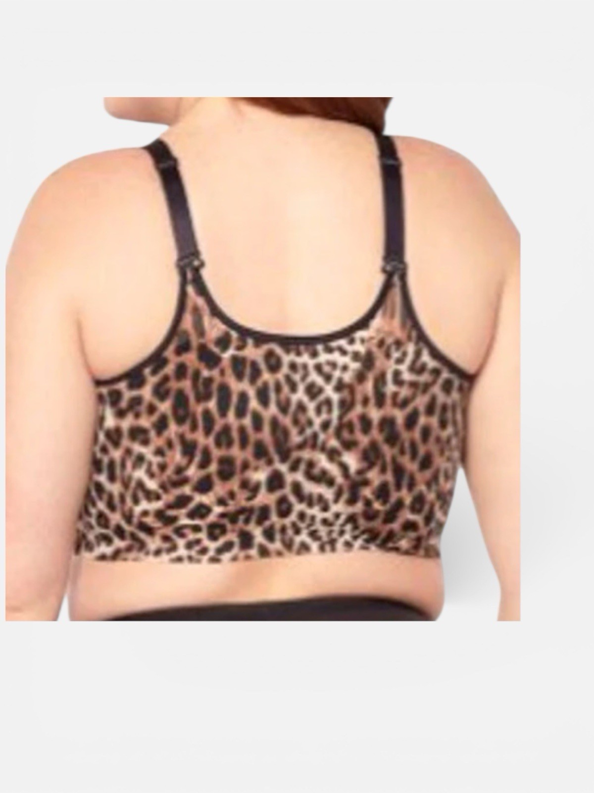 Ruby Ribbon Shapewear 1801 Demiette Leopard Heritage Size 32 NEW