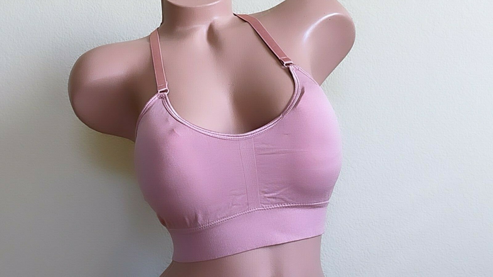 3 Bra 6 Sport Bras Yoga Active Wear Workout Seamless TOP Lace Racer Back Sz S-XL