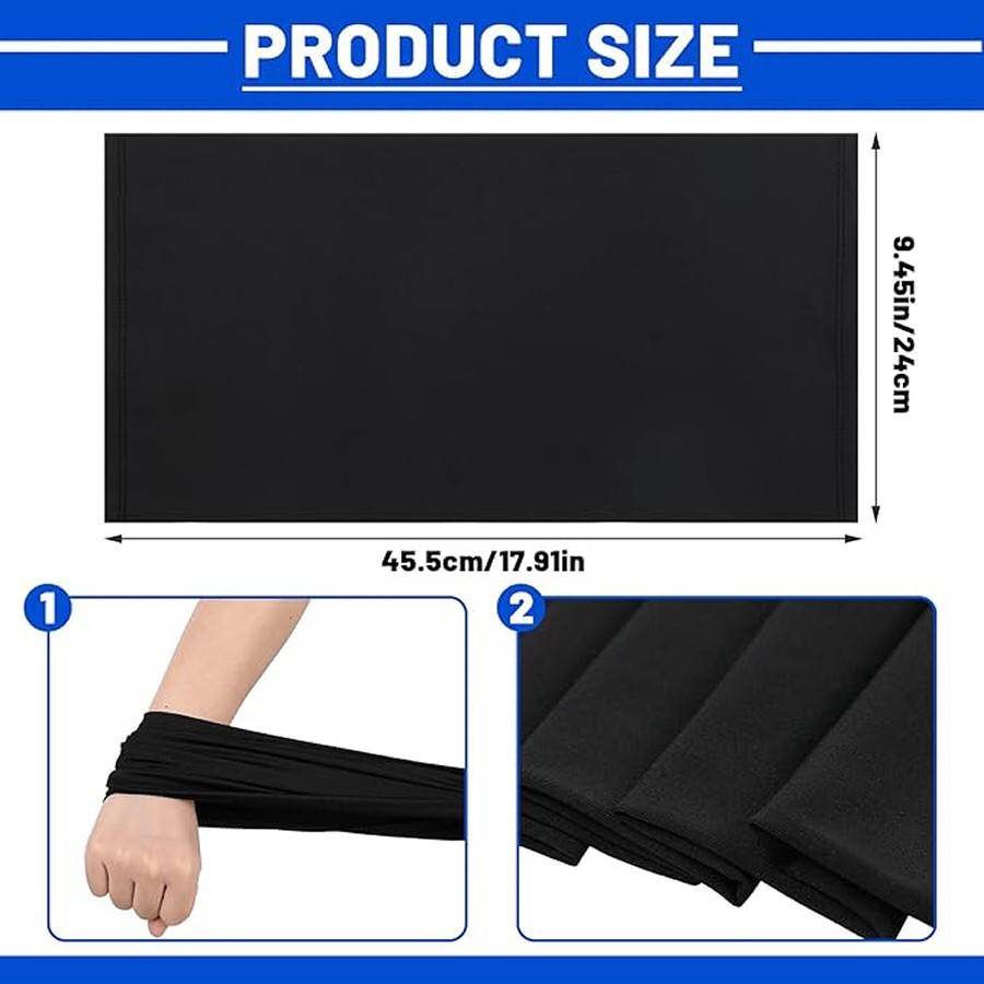 2 X FACE MASK Bandana Neck Gaiter Headbands Reusable Breathable UV Sun Shield