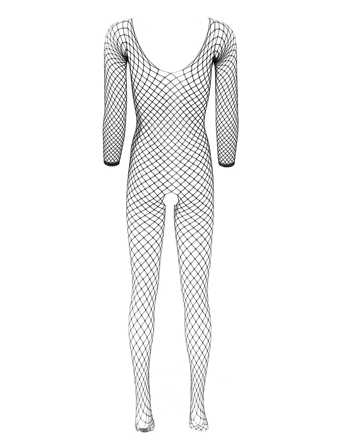Women Bodysuit Sexy-Lingerie Fishnet Body-Stocking Babydoll Sleepwear Nightwear