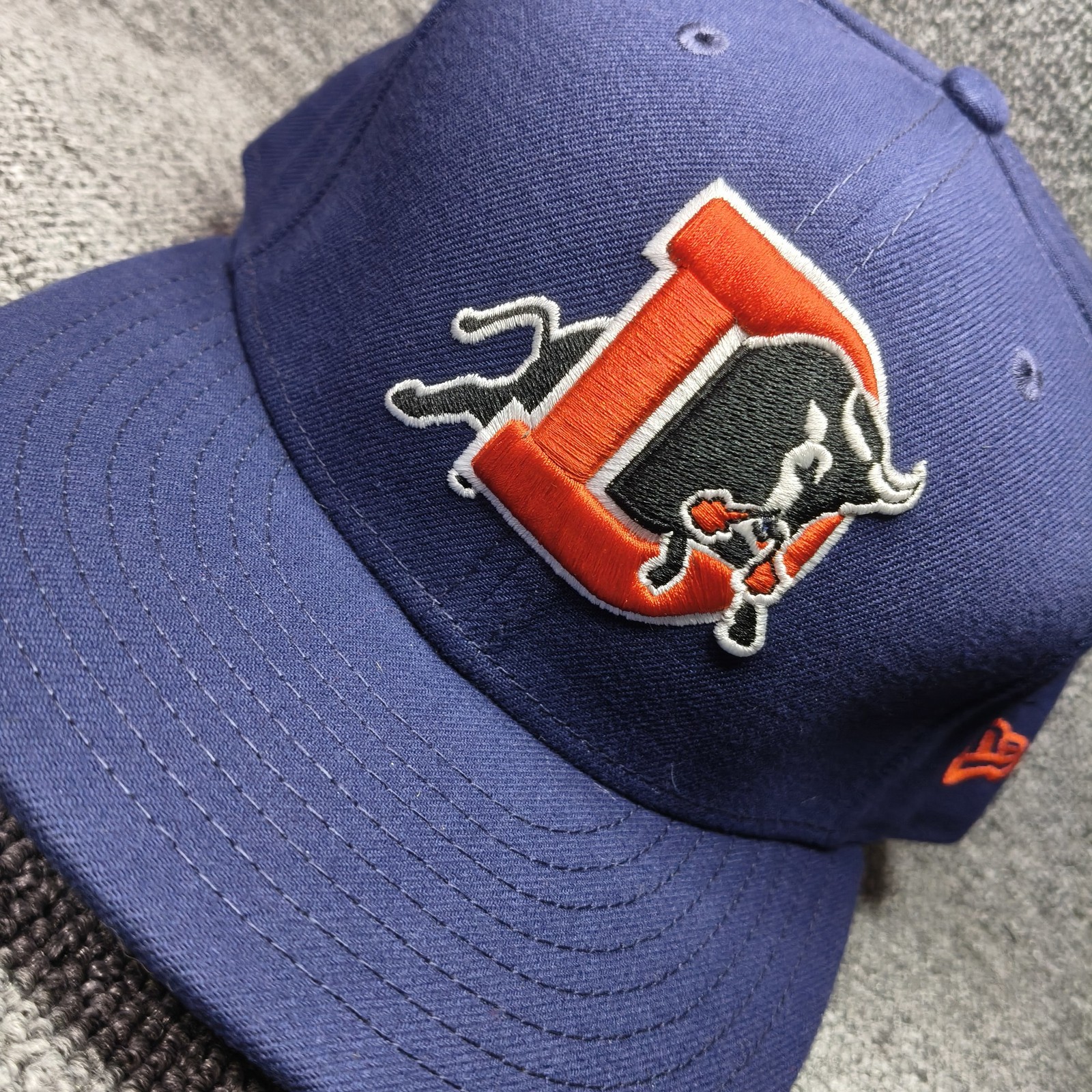 New Era Durham Bulls 59FIFTY Fitted Navy 7 1 4 MiLB Hat