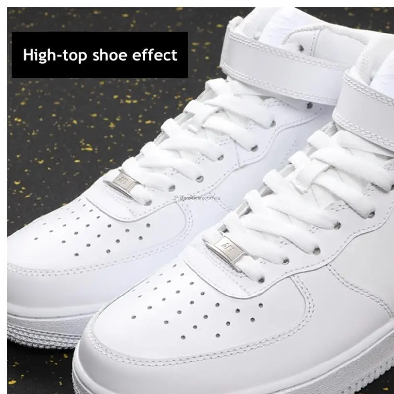 New AF1 Shoelaces Combination White Flat Laces and Shoe Decoration Suit Sneaker