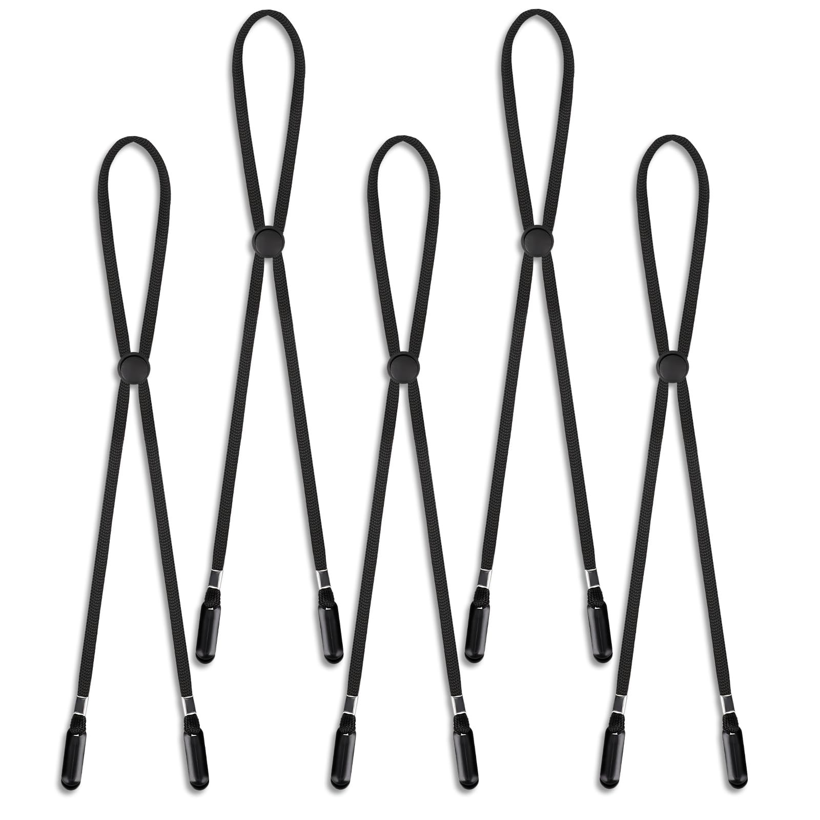 5 Pcs Adjustable Hat Strap Clips Elastic Removable Chin Cord, Windproof Anti…